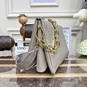 Fortok Louis Vuitton Coussin MM Bag Grey M20771 34x24x12cm - 4