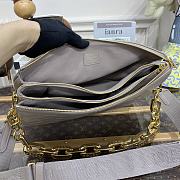 Fortok Louis Vuitton Coussin MM Bag Grey M20771 34x24x12cm - 2