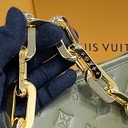 Fortok Louis Vuitton Coussin MM Bag Khakhi Green M21281 34x24x12cm - 2
