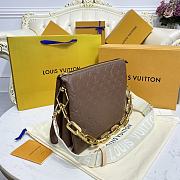 Fortok Louis Vuitton Coussin MM Bag Taupe M21276 34x24x12cm - 4