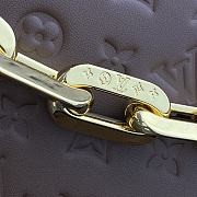 Fortok Louis Vuitton Coussin MM Bag Taupe M21276 34x24x12cm - 2