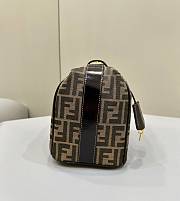 Fortok Fendi Box Bag Brown 0157 26x15x19cm - 4