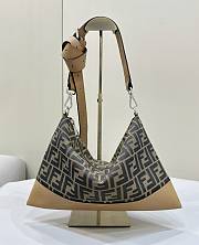 Fortok Fendi After Crossbody Bag Brown 8631 33.5x23cm  - 1