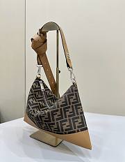 Fortok Fendi After Crossbody Bag Brown 8631 33.5x23cm  - 3
