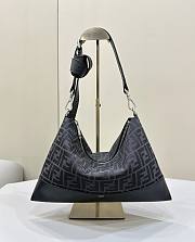 Fortok Fendi After Crossbody Bag Black 8631 33.5x23cm  - 1