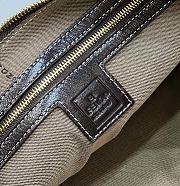 Fortok Fendi Zucca Mama Baguette Tobacco Bag Brown 8329F 34×9×26cm - 5