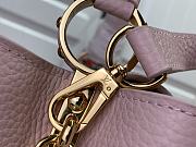 Fortok Louis Vuitton Capucines Bag Monogram Flower Chain Pink M48865 27x18x9cm - 5