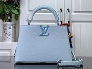 Fortok Louis Vuitton Ski Capucines Bag Blue M23289 27x18x9cm - 1