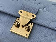 Fortok Louis Vuitton Pochette Metis Compact Wallet Blue M82926 11.5x8.5x4cm - 4
