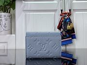 Fortok Louis Vuitton Pochette Metis Compact Wallet Blue M82926 11.5x8.5x4cm - 5