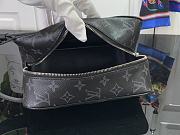 Fortok Louis Vuitton Locker Dopp Kit Bag Black M83113 23x13x12cm - 4