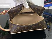 Fortok Louis Vuitton Locker Dopp Kit Bag Brown M83112 23x13x12cm - 3