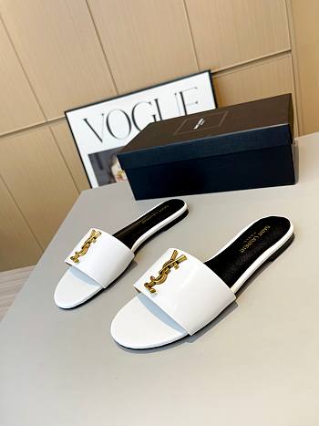 Fortok Saint Laurent Slides White