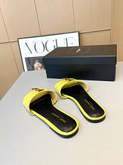 Fortok Saint Laurent Slides Yellow - 6