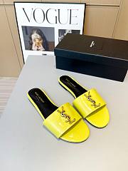 Fortok Saint Laurent Slides Yellow - 5