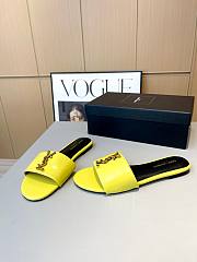 Fortok Saint Laurent Slides Yellow - 4