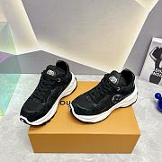 Fortok Louis Vuitton Run 55 Sneakers Black - 1