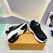 Fortok Louis Vuitton Run 55 Sneakers Black - 3