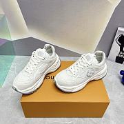 Fortok Louis Vuitton Run 55 Sneakers White - 1