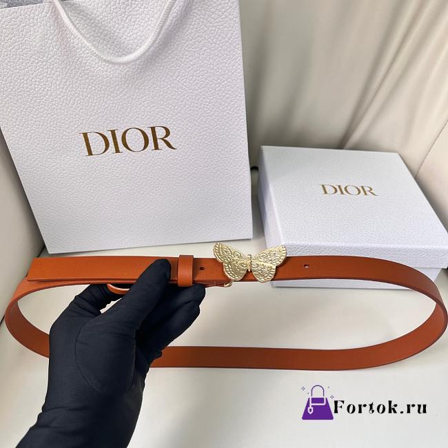 Fortok Dior Metamorphose Belt Dark Brown - 1