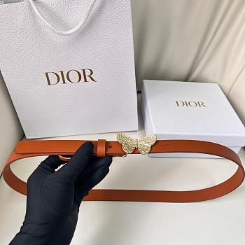 Fortok Dior Metamorphose Belt Dark Brown