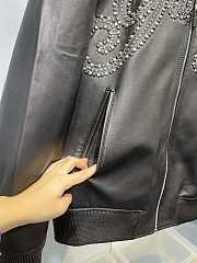 Fortok Givenchy Logo-Embellished Studded Leather Jacket - 2