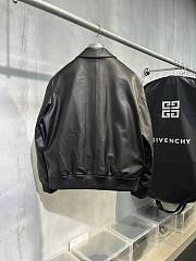 Fortok Givenchy Logo-Embellished Studded Leather Jacket - 4