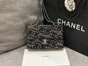 Fortok Chanel CF Pearl Rhinestone Flap Bag 20cm - 1