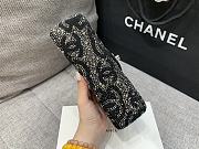 Fortok Chanel CF Pearl Rhinestone Flap Bag 20cm - 3