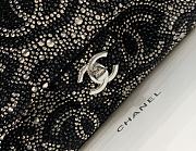 Fortok Chanel CF Pearl Rhinestone Flap Bag 20cm - 5
