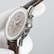Fortok Breitling Montpellet Chronograph Watch Brown A21033012 43mm - 2