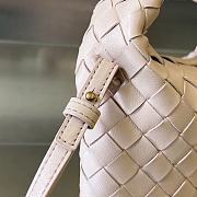 Fortok Bottega Veneta Pink Mini Hop Shoulder Bag 777586 25.5x14.5x11cm - 3