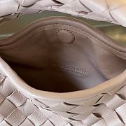 Fortok Bottega Veneta Pink Mini Hop Shoulder Bag 777586 25.5x14.5x11cm - 6