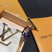 Fortok Louis Vuitton Macro Earrings Gold/Silver - 4