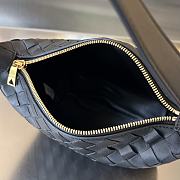 Fortok Bottega Veneta Wallace Shoulder Bag Black 754443 22x13x9.5cm - 4