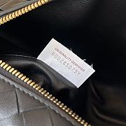 Fortok Bottega Veneta Wallace Shoulder Bag Black 754443 22x13x9.5cm - 2