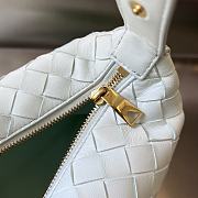 Fortok Bottega Veneta Wallace Shoulder Bag White 754443 22x13x9.5cm - 4