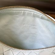 Fortok Bottega Veneta Wallace Shoulder Bag White 754443 22x13x9.5cm - 3