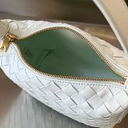 Fortok Bottega Veneta Wallace Shoulder Bag White 754443 22x13x9.5cm - 2