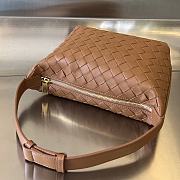 Fortok Bottega Veneta Wallace Shoulder Bag Brown 754443 22x13x9.5cm - 3