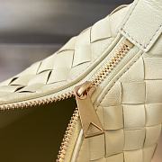 Fortok Bottega Veneta Wallace Shoulder Bag Light Yellow 754443 22x13x9.5cm - 4