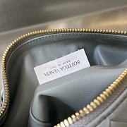 Fortok Bottega Veneta Wallace Shoulder Bag Light Grey 754443 22x13x9.5cm - 3