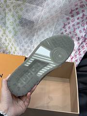 Fortok Louis Vuitton Trainer Sneakers in Grey Crystal - 5