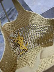 Fortok Saint Laurent Icare Woven Shopping Bag 698651 47×61×8cm - 2