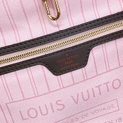 Fortok Louis Vuitton Neverfull MM Bag With Braided Strap N40448 31x28x14cm - 6