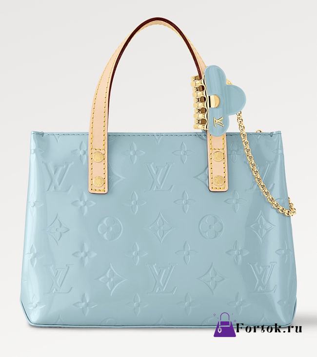 Fortok Louis Vuitton Reade PM Bag Blue M24144 22x16.5x11cm - 1