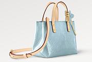 Fortok Louis Vuitton Reade PM Bag Blue M24144 22x16.5x11cm - 5