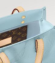 Fortok Louis Vuitton Reade PM Bag Blue M24144 22x16.5x11cm - 2