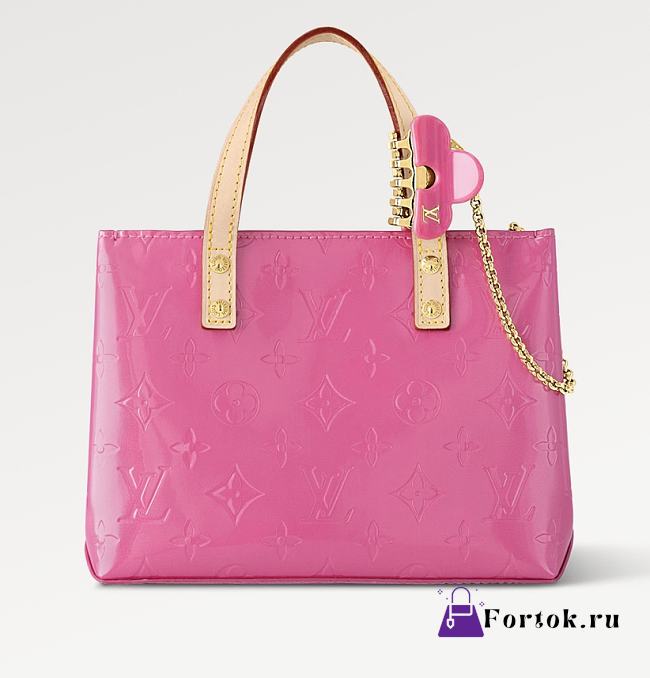 Fortok Louis Vuitton Reade PM Bag Pink M24028 22x16.5x11cm - 1