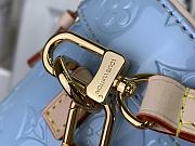 Fortok Louis Vuitton Astor Bag Blue M24099 12x14.2x12cm - 6